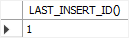 MySQL LAST_INSERT_ID 函数示例